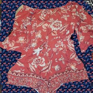 Floral Off-Shoulder Romper